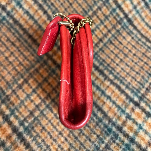 Coach Cherry Red Multifunction Wallet - Picture 4 of 10